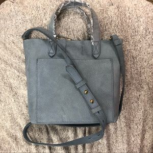Madewell small transport bag blue